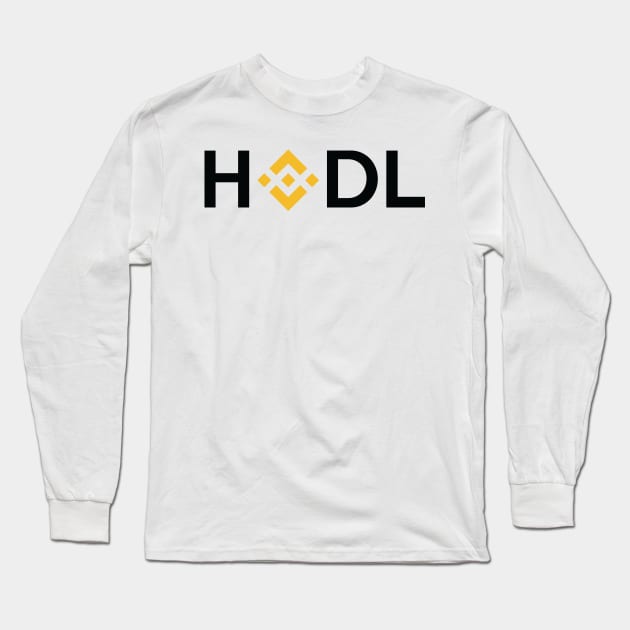 HODL (BNB) Long Sleeve T-Shirt by AnotherOne